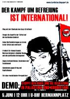 Plakat zur Demo