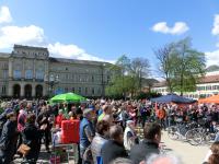 Aktionstag gegen TTIP, CETA, TISA und Co in Karlsruhe - 1