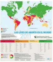 Las leyes de aborto en el mundo