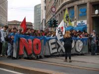 No Expo - Demo der SchülerInnen in Milano - 30.04.2015