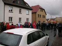 Demo von hinten