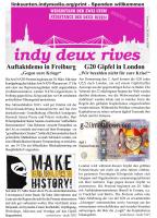 Titelseite: indy deux rives 2009//03 - deutsch