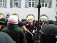 Antifaschistische Demonstration am 14. November 2009 in Freiburg