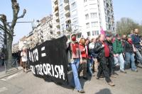 Manifestation avenue des Vosges