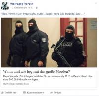 Reichsbürger Wolfgang Voroth Plan