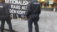 Banner gegen Pegida