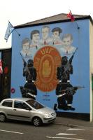 UVF-Mural auf der Shankill Road