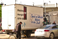 Sand im Getriebe bleiben in der Stadt!