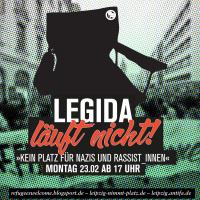 Legida läuft nicht!