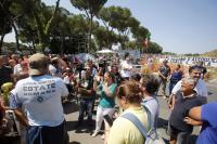 Andrea Antonini von CasaPound Italia in leitender Position am 17. Juni in La Storta, Roma