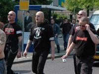 27 - Arnhem 14.5.2005 - NVU-Demo- Arris de Bruin, Ed Polman und Robin van Opstal -