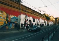 via Bramante, Milano,  Carlo Giuliani Graffiti, (Foto: Azzoncao)