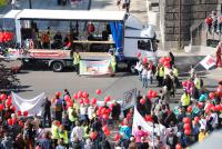 Abschlusskundgebung auf "Pflege braucht Rückenwind"-Demo