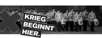 Krieg beginnt hier. Banner