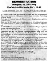 Flyer Zugfahrt