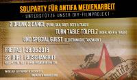 Soli-Party für’s AFA-Filmprojekt 2016