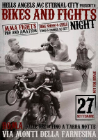 Area 19, Bikes and Fights 2014, CasaPound und Hells Angels