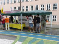 Infostand Aktionsbündnis Castor-Widerstand Neckarwestheim