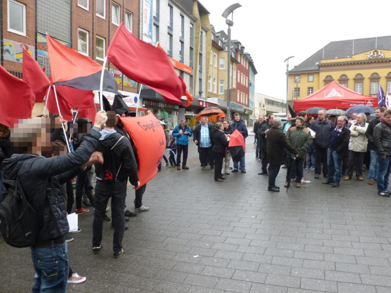 Unangemeldete Demo in Witten 4