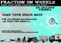 Fraction on wheels Flyer vorne