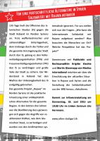 Rojava Flyer Rückseite