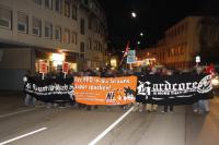 Demo zurück in die Innenstadt - laut und unangemeldet 