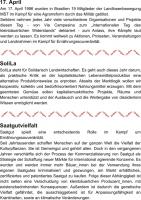 Rückseite Flyer für Web: SoliLa! - 17.April 2015 / Aktionstag kleinbäuerlicher Widerstand