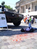 Gegen die Bundeswehr in Nürnberg