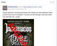 Bild 06: Zombie Riot, Facebook