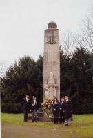 Der Kyffhäuserbund am Volkstrauertag 2005 am Langendreer Ehrenmal