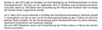 Auszug aus dem Verfassungsschutzbericht 2013 des sächsischen Landesamts für “Verfassungsschutz”.