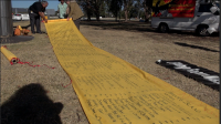 160425-Australia's Killing Fields, Anzac Parade, Canberra prior to Frontier Wars commenoration