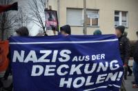 Die Demo in der Süll Straße, in P-Berg Nord...