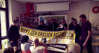 Jannick stört SPD-Veranstaltung