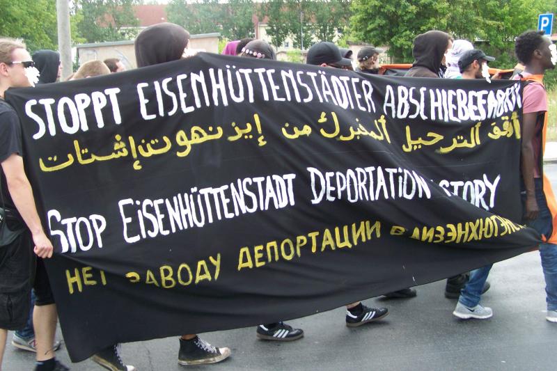 Demo Eisenhüttenstadt