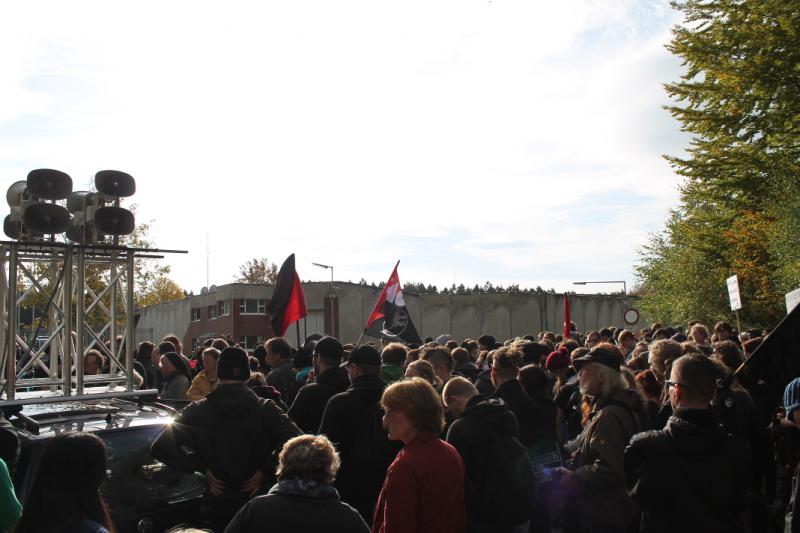 Demo gegen den Abschiebeknast in Büren 3