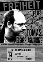 Freiheit für Tomás Elgorriaga Kunze