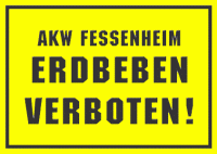 Fessenheim - Erdbeben verboten!