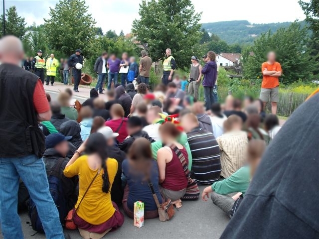 Anti-Nazi-Proteste in Rockenhausen - 2
