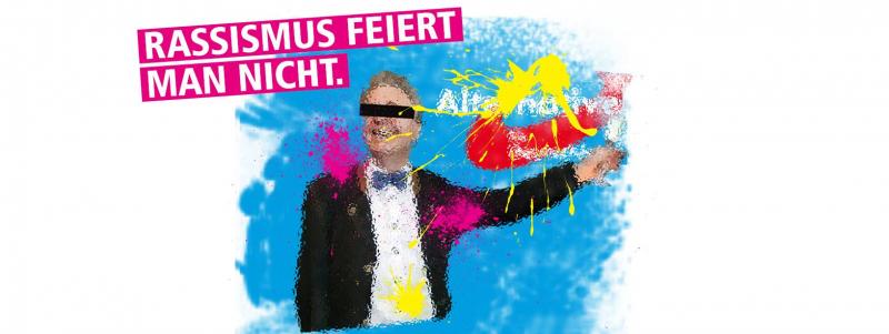 Rassismus feiert man nicht