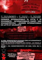 Plakat des revolutionären Bündnis zur Mobilisierung nach Zürich