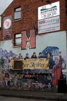 Mural in Erinnerung an die Hungerstreikenden in den H-Blocks
