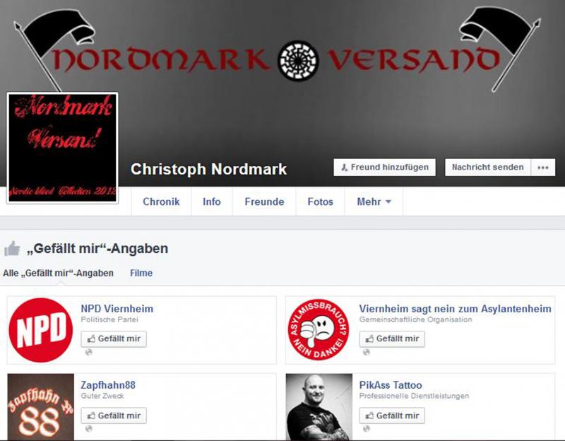 Screenshot - Facebook-Profil - Likes