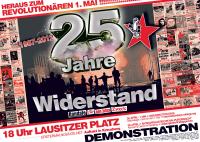 Plakat: 25 Jahre Widerstand, 1987-2012