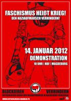 Demonstration am 14. Januar 2012