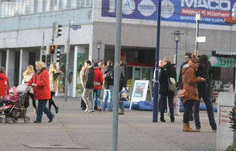 Naziwerbeaktion umfunktioniert