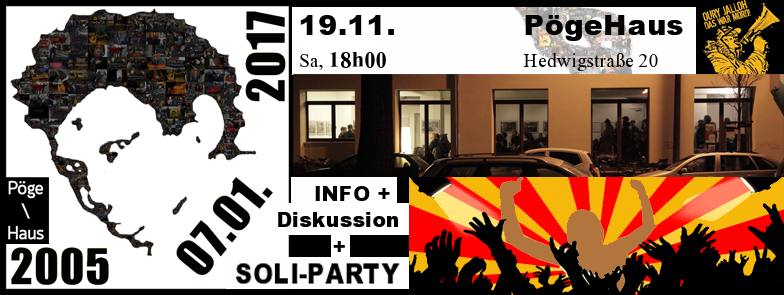 Oury Jalloh Infoabend im PögeHaus (Leipzig)
19.11. - 18h
