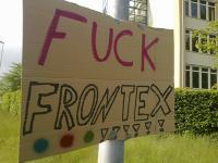 "Fuck you Frontex!!!"