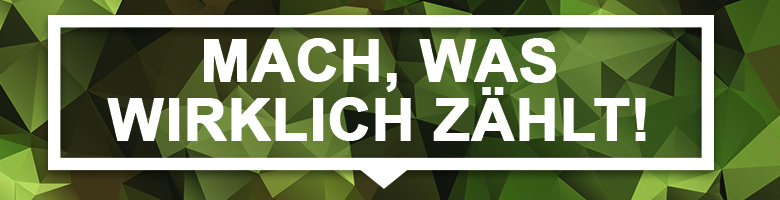 Mach, was wirklich zählt!