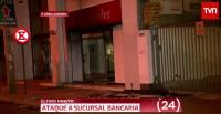 Sprengstoffangriff auf die Bank Santander in La Cisterna (1)